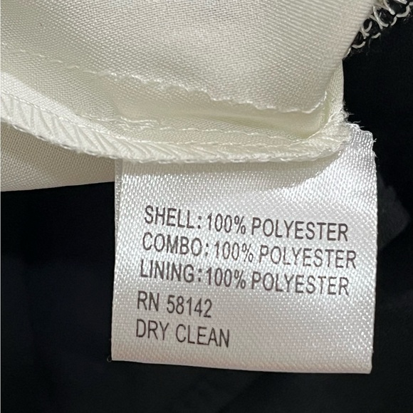 Halter High Low Midi Dress NWT in Black and White Size 6 - Picture 8 of 8